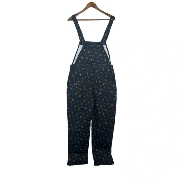 WeWoreWhat Women's Slouchy Slit Overalls In Watercolor
Ditsy Jumpsuit - Picture 5 of 12